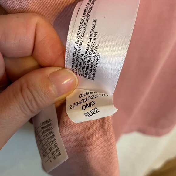 Roots Canada Hoodie Oversized Pullover Sweatshirt Organic Cotton Light Pink - Picture 8 of 11